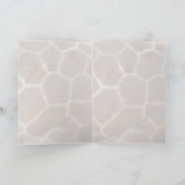 Wenskaart gekke Giraffe Kaart (Binnen)