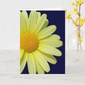 Wenskaart - Gele dag in Midnight Sky Kaart (Gele Bloem)