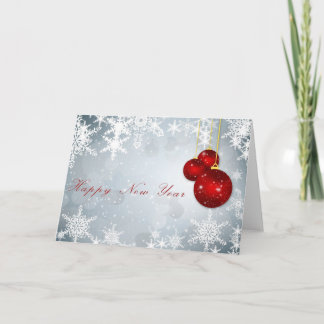 Wenskaart - Gelukkig Nieuwjaar Feestdagen Kaart