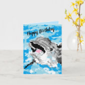 Wenskaart: Gelukkige Verjaardag Kaart (Gele Bloem)