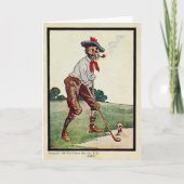  Wenskaart Golf 1905 Feestdagen Kaart (Voorkant)