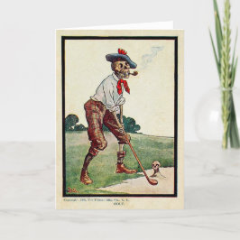  Wenskaart Golf 1905 Feestdagen Kaart