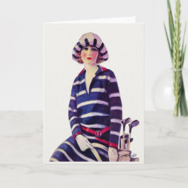  Wenskaart Golf 1925 Feestdagen Kaart