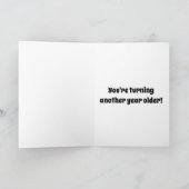 Wenskaart - Golfbal op T-shirt Kaart (Binnen)