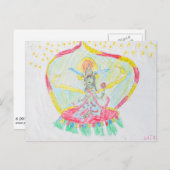 Wenskaart Green Tara Briefkaart (Voorkant / Achterkant)