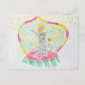 Wenskaart Green Tara Briefkaart (Voorkant)