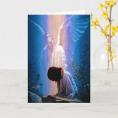 Wenskaart Guardian Angel Kaart (Gele Bloem)