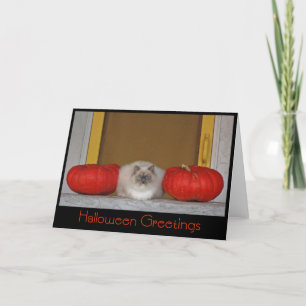 wenskaart "Halloween Greetings" Kaart