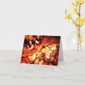 Wenskaart Halloween Pumpkin Guts Kaart (Gele Bloem)