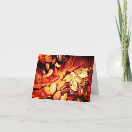 Wenskaart Halloween Pumpkin Guts Kaart