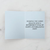 WENSKAART - HANGMAT EN GELUKKIG PENSIOEN KAART (Binnen)