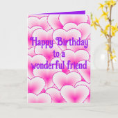 Wenskaart (Happy Birthday) Kaart (Gele Bloem)