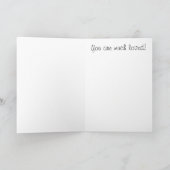 Wenskaart "Happy Moederdag" Roze ventilator Kaart (Binnen)