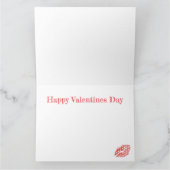 Wenskaart Happy Valentines day Kaart (Binnen)