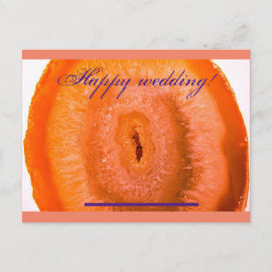 Wenskaart Happy Wedding! Briefkaart