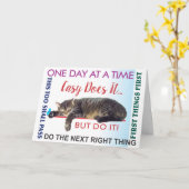 wenskaart herstelslogans kaart (Gele Bloem)