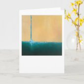 Wenskaart - Het bijleggen van de regen Kaart (Gele Bloem)