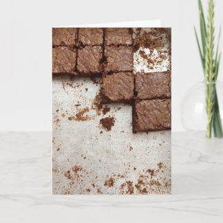 Wenskaart "het hunkeren naar Brownies" Kaart