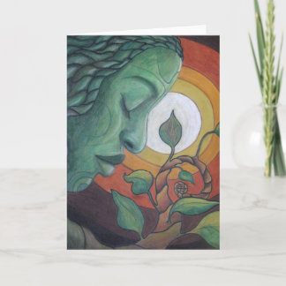 Wenskaart: "Het ontwaken" Kaart