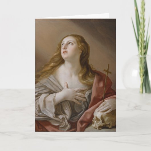 wenskaart "Het Penitent Magdalene" Kaart (Voorkant)