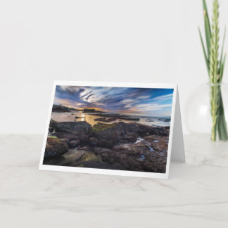 Wenskaart - het Strand van de Verbinding, La Jolla Kaart