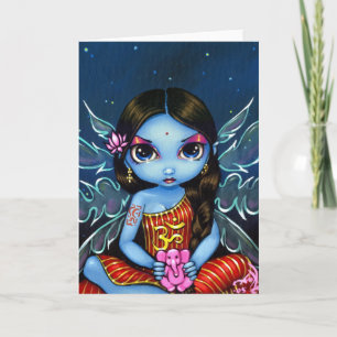 wenskaart "Hindu Fairy" Kaart