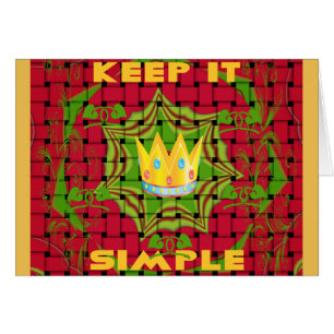 Wenskaart horizontale Sjabloon