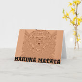 Wenskaart horizontale Sjabloon (Gele Bloem)