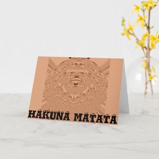 Wenskaart horizontale Sjabloon (Gele Bloem)