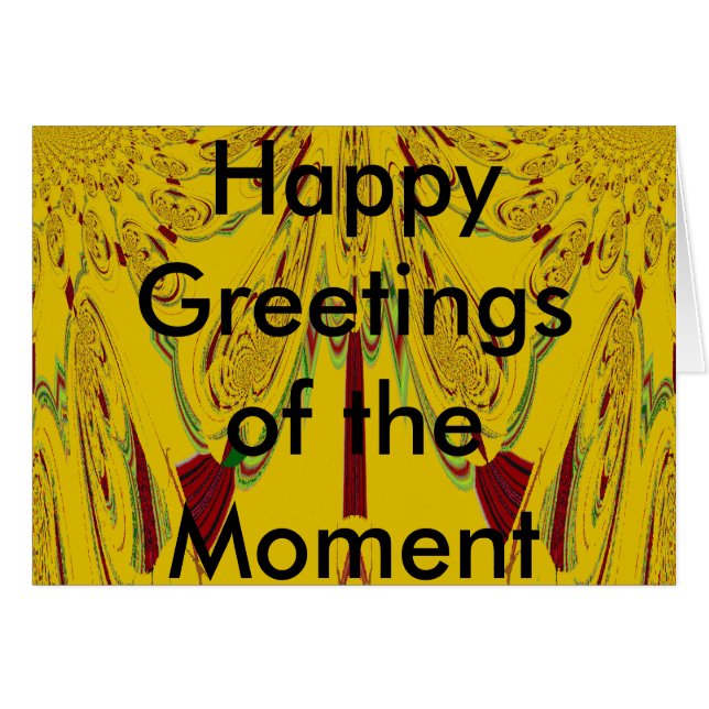 Wenskaart horizontale Sjabloon (Voorkant Horizontaal)