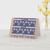 Wenskaart horizontale Sjabloon (Gele Bloem)