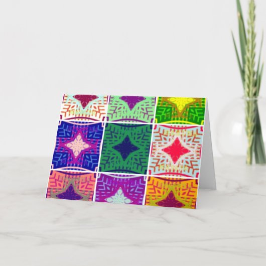 Wenskaart horizontale Sjabloon (Voorkant)