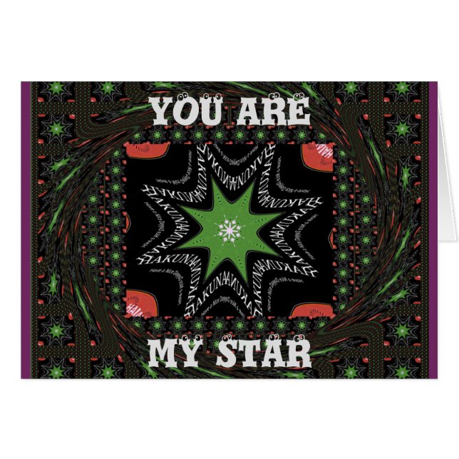 Wenskaart horizontale Sjabloon (Voorkant Horizontaal)