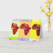 Wenskaart horizontale Sjabloon (Gele Bloem)