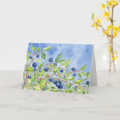 wenskaart "Hucklebes" Kaart (Gele Bloem)