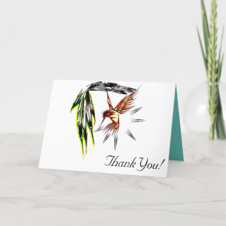 Wenskaart Hummingbird Kaart