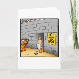 Wenskaart Humor bij pensionering Kaart