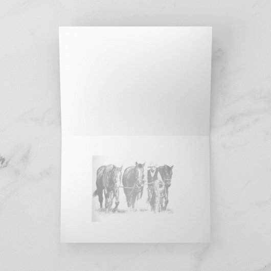 wenskaart "In opleiding" Kaart (Binnen)