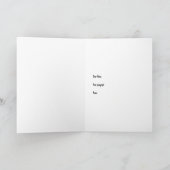 Wenskaart in potlood bedankkaart (Binnen)