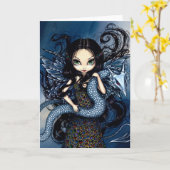 Wenskaart "Jewele" Kaart (Gele Bloem)