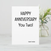 Wenskaart - JUBILEUM KAART - Lot op! (Staand voorkant)