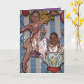 Wenskaart Kaart (Gele Bloem)