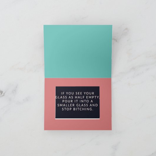 Wenskaart Kaart (Binnen)