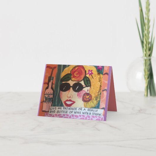 Wenskaart Kaart (Voorkant)