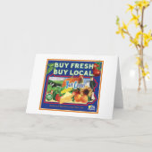 Wenskaart Kaart (Gele Bloem)