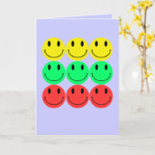 Wenskaart Kaart (Gele Bloem)