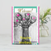 Wenskaart Kaart (Staand voorkant)