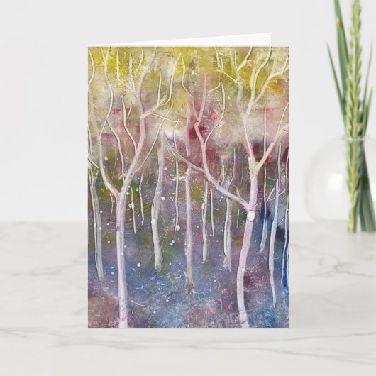 wenskaart kaart (Voorkant)