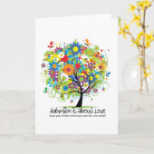 Wenskaart Kaart (Gele Bloem)