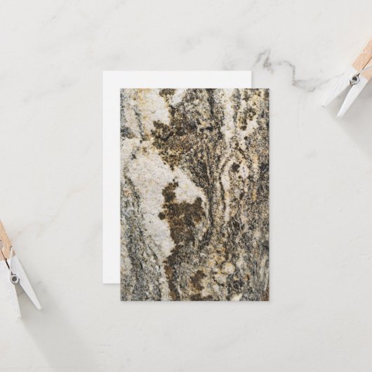 wenskaart kaart (Voorkant / Achterkant in situ)